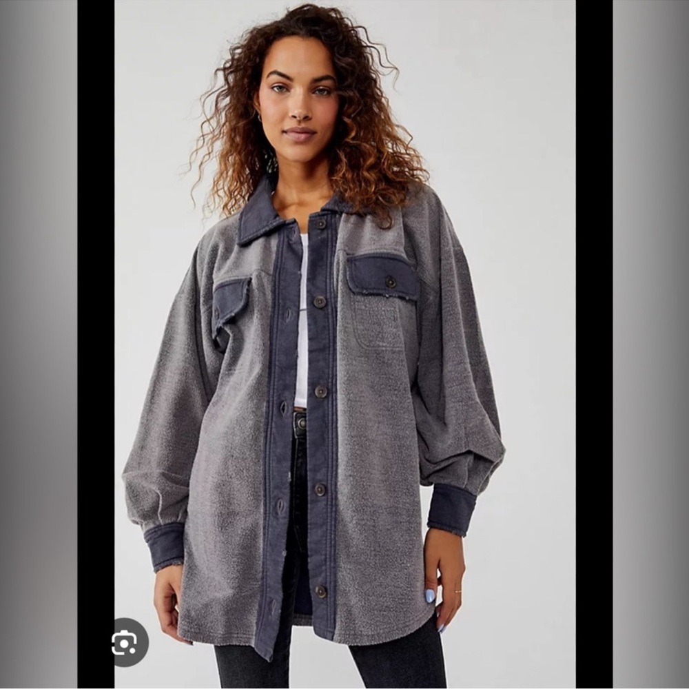 Fp Ruby Button-Up Shacket - image 1